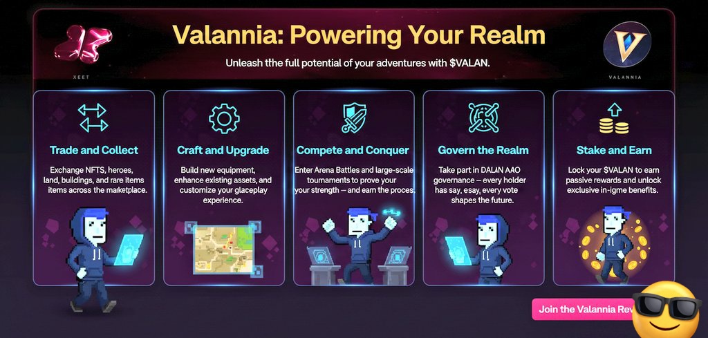 remonnyy's tweet image. Big news from @ValanniaGame
On November 4th, Valannia is officially launching 
“The Risen Heroes” collection on Magic Eden 
 A key milestone in the project’s onchain gaming journey.
 Total Supply: 6,000 NFTs
 Mint Price: Free Mint
 Priority: Community members first (because…