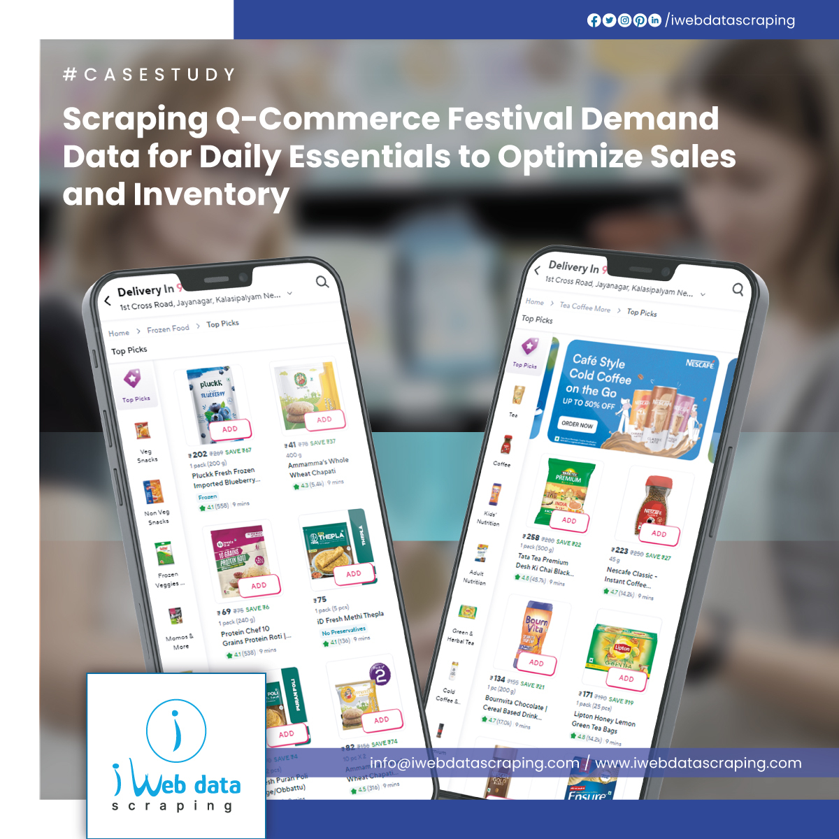 iwebdatascrape's tweet image. Unlock real-time Q-Commerce festival demand data scraping for daily essentials, pricing, trends, and inventory to optimize festive season sales.

ReadMore&amp;gt;&amp;gt;iwebdatascraping.com/scraping-q-com…

#QCommerce #DataDrivenRetail #FestivalDemand