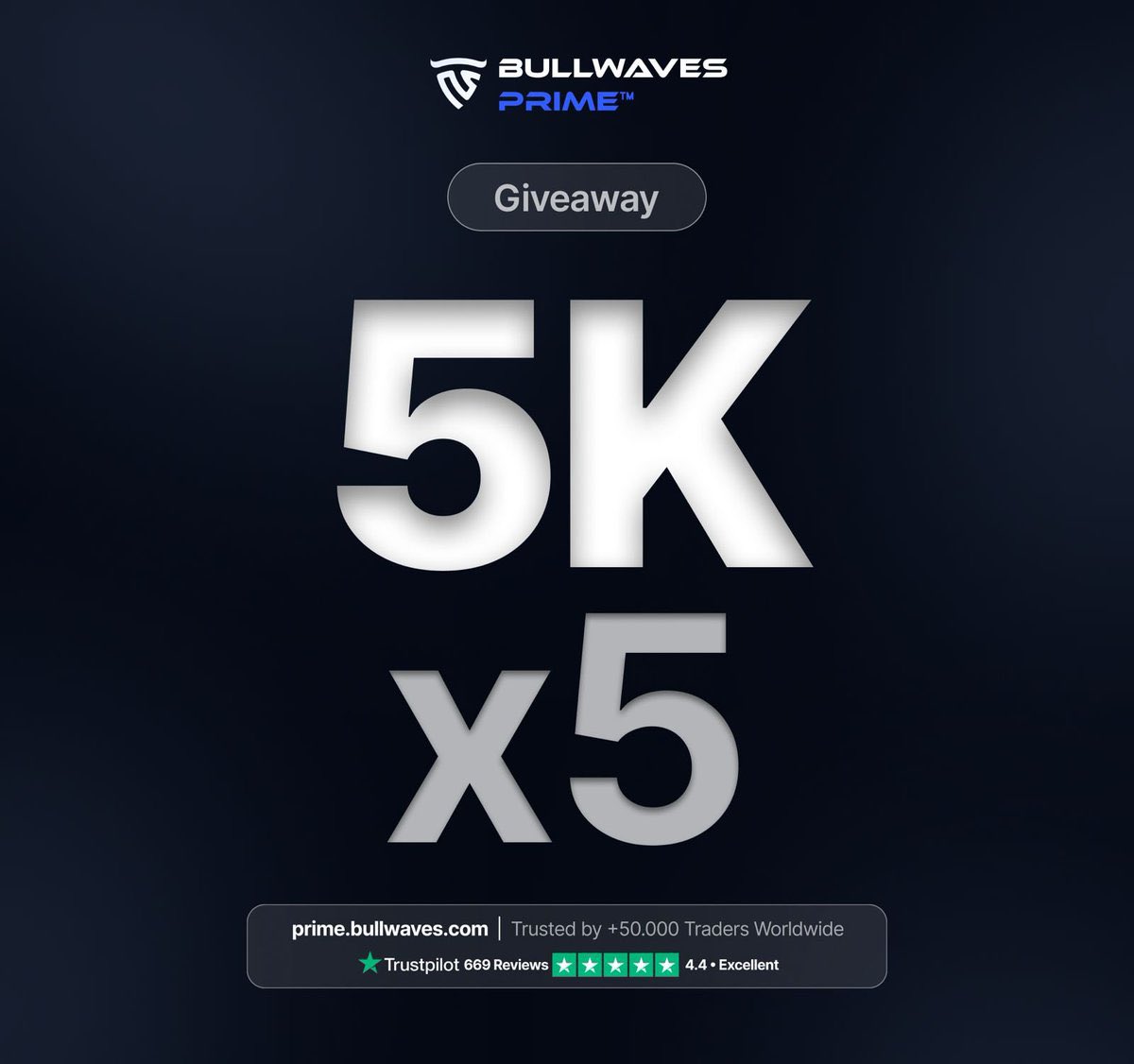 Umar Gana (@gana__jr) on Twitter photo ๐ $25K Giveaway! ๐
Win 5 x $5K accounts!
How to join โฌ๏ธ
๐ฅ Follow <a href="/Imran_Ho_ssain/">Md imran Hossain</a> <a href="/BullwavesPrime/">Bullwaves Prime</a> <a href="/gana__jr/">Umar Gana</a>
โค๏ธ Like & Repost
๐ฌ Tag friendsโmore tags mean more entries!
๐ Sign up: bwp.bullwaves.com/buy-challenge/โฆ (must use link)
๐ธ Want to buy now? DM for a discount ๐ฅ
๐ซถ Good luck, ๐ $25K Giveaway! ๐
Win 5 x $5K accounts!
How to join โฌ๏ธ
๐ฅ Follow <a href="/Imran_Ho_ssain/">Md imran Hossain</a> <a href="/BullwavesPrime/">Bullwaves Prime</a> <a href="/gana__jr/">Umar Gana</a>
โค๏ธ Like & Repost
๐ฌ Tag friendsโmore tags mean more entries!
๐ Sign up: bwp.bullwaves.com/buy-challenge/โฆ (must use link)
๐ธ Want to buy now? DM for a discount ๐ฅ
๐ซถ Good luck,
