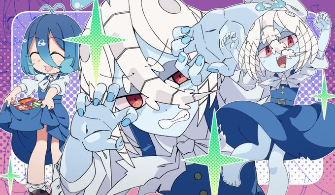 今年はハロウィン絵描けないので去年の再掲で済ませてしまいます オリキャラゾンビ