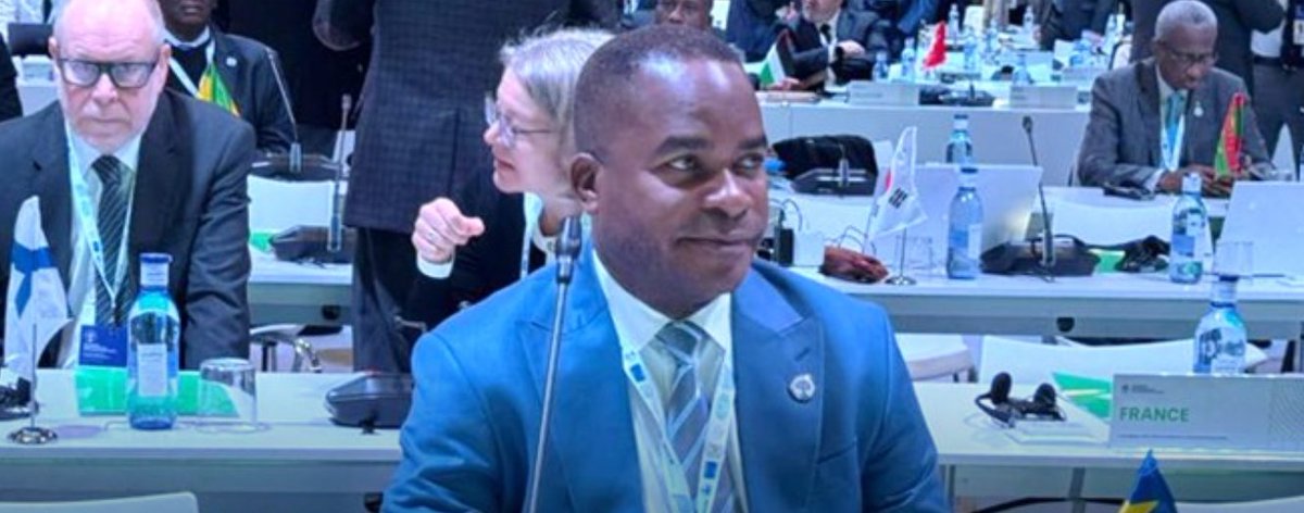 EmbEspRDC's tweet image. El presidente de la Corte Constitucional de la RDC, Sr. Dieudonné Kamuleta, ha asistido al VI Congreso Mundial sobre la Justicia Constitucional, celebrado en Madrid entre el 28 y el 30 de octubre.