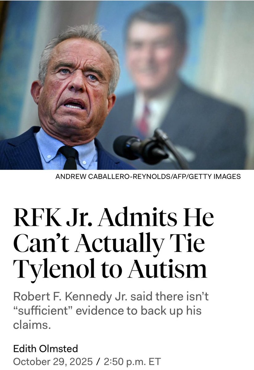 Moral of the story : Don't take everything RFK Jr says at face value