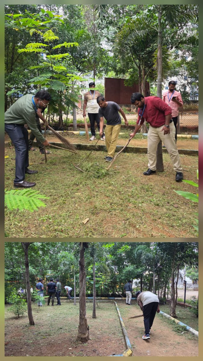 OfficialTGBHYD's tweet photo. Our Sangareddy Region staff cleaning the chaitanyapuri colony public park to spread awareness to people about cleanlines to future genereation as part of Special Campaign 5.0 as initiative by DFS
#swacchbharat #SpecialCampaign5.0 #swacchtahiseva #dfsindia #TGBCares #tgbtalks https://t.co/Em7eiKgpiW