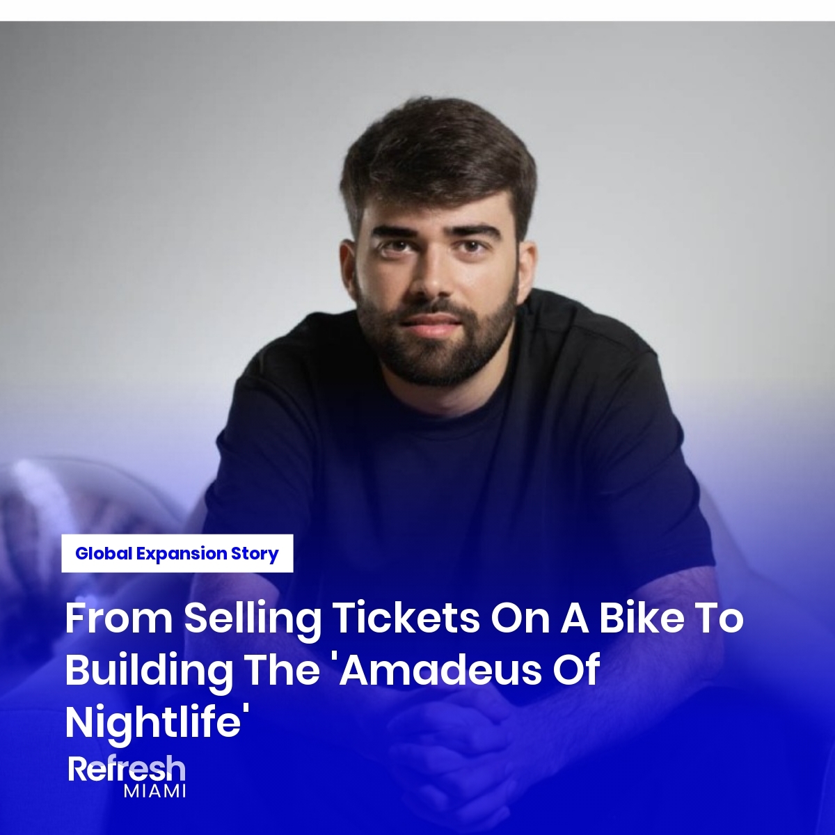 refreshmiami's tweet image. Spanish nightlife tech CEO lands in Miami to scale @fourvenues  (32x growth since 2021) 🚀

From selling tickets on a bike at 15 → building the &apos;Amadeus of Nightlife&apos; → choosing Miami as U.S. HQ

This is how global talent finds its way to the Magic City ✨
Details -&amp;gt;…