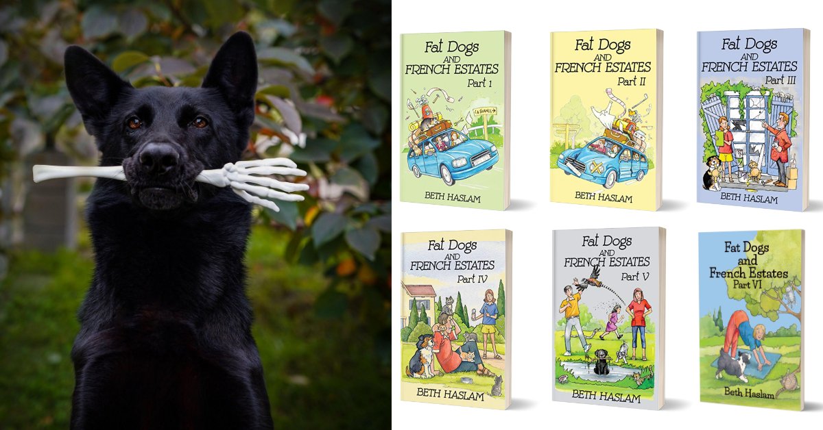 Fancy going on a horrifically hair-raising adventure? Join my Fat Dogs and me in France. There's never a dull moment! 🇫🇷 🐾  #bookstoread #BookSpotlight #BookTwitter bit.ly/FatDogs1
