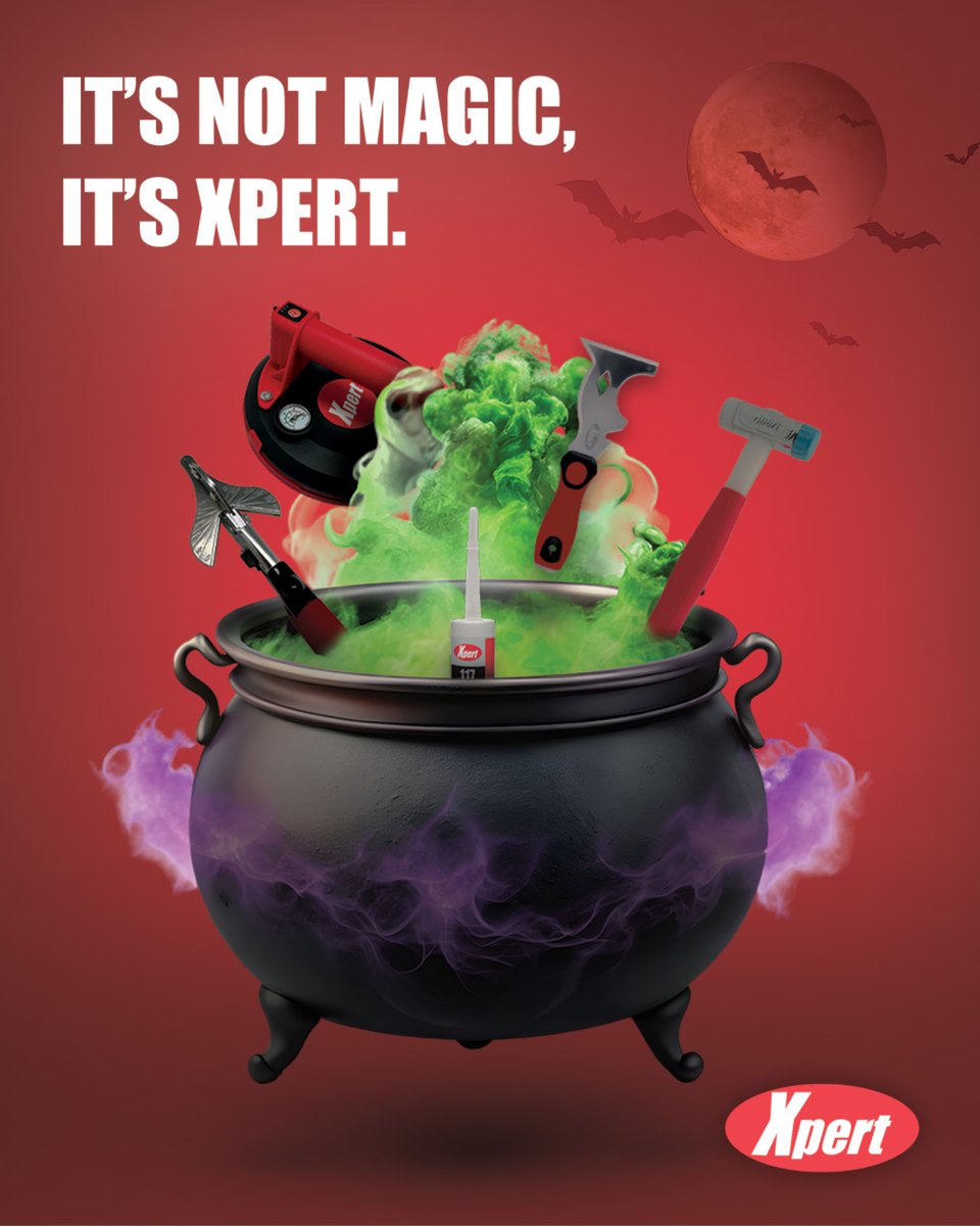 Flawless installs aren’t witchcraft.
They’re the result of skill + the right tools.
That’s why every Xpert tool is built for precision &amp; tested by installers, for installers.
#Halloween #XpertTools