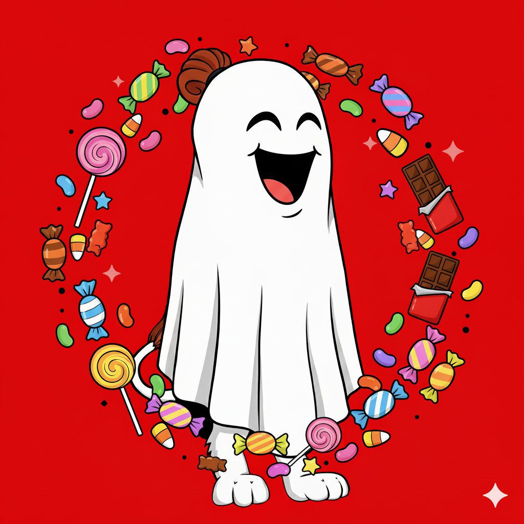 Happy Halloween, Kings &amp; Queens 👻 🎃🕸🦇🎃👻
👻 Wishing you a spooky night and a bucket full of treats! 🌜🍫🍭🍬🍭🍫✨️
#CocoPride #ROAR $LAZY