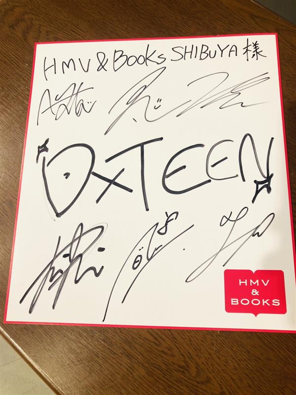 DXTEEN】 本日は、 DXTEEN 6TH SINGLE『両片想い』発売記念 ”君は薔薇