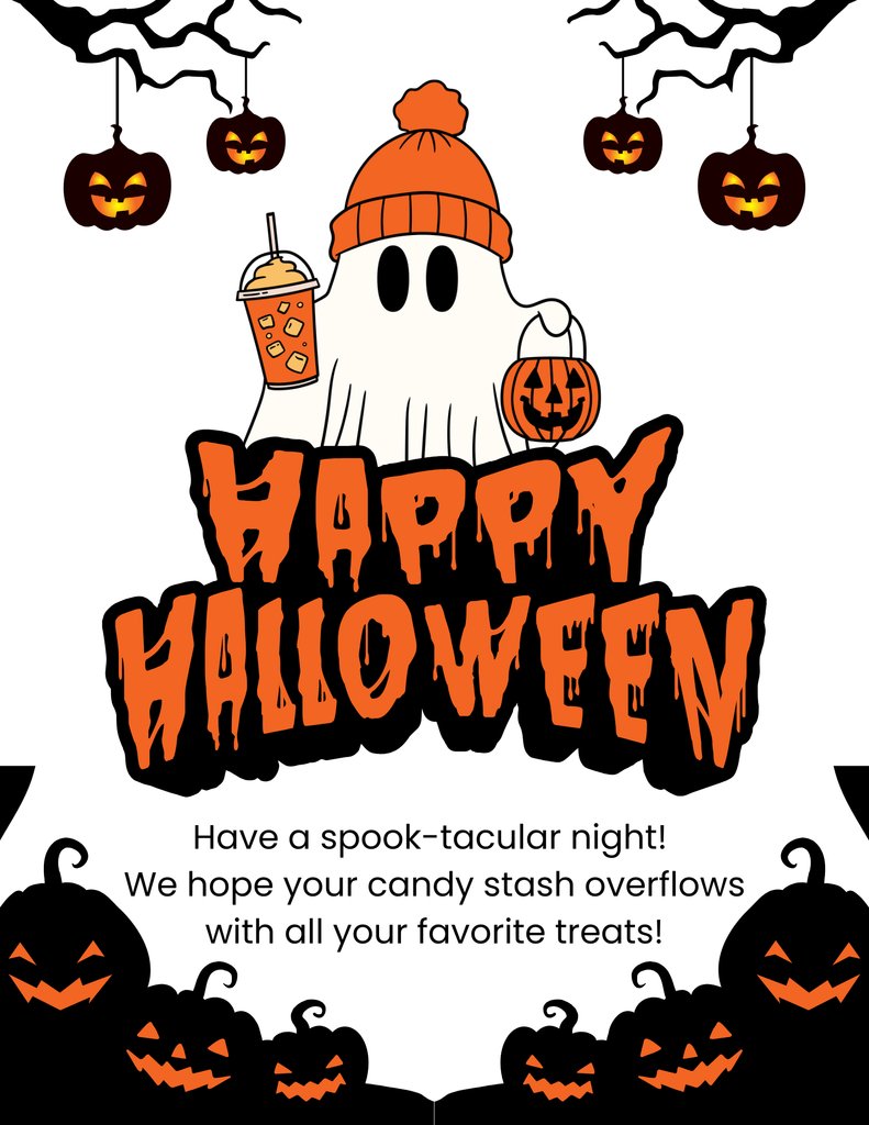 Wishing everyone a safe and candy-filled evening!