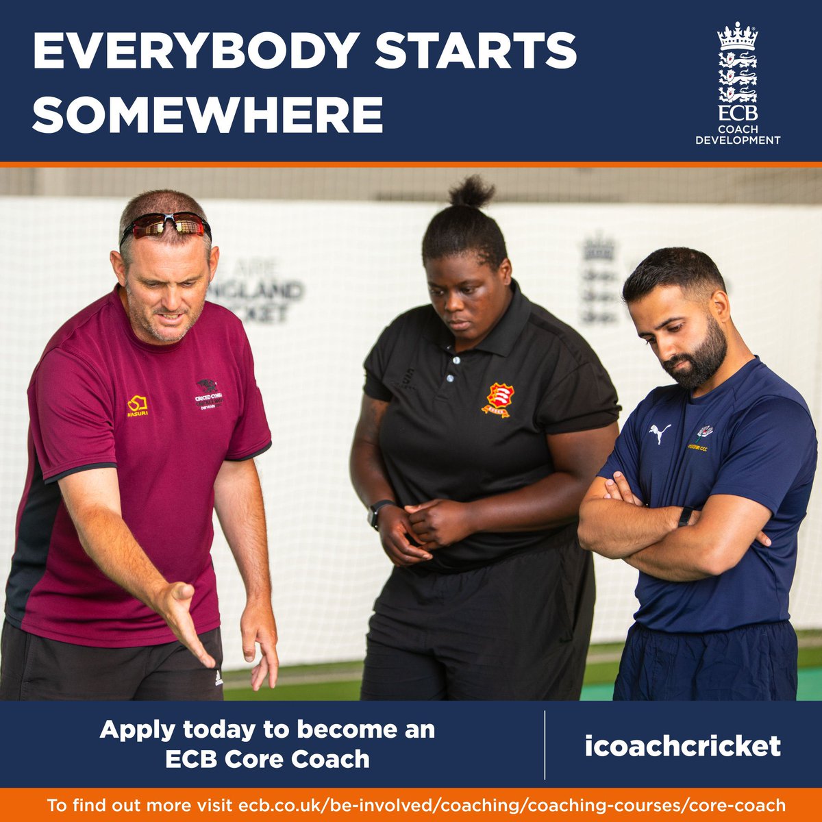LancsCricketFDN's tweet image. Ready to inspire the next generation? 🏏

📢 ECB Core Coach Course starting soon!

📍 @EssaAcademy, Bolton, BL3 3HH

🗓️ Starts 30 Nov | ⏰ 9:15am

Take the next step in your coaching journey 🏏

👉 Secure your place: bit.ly/46tHDvW