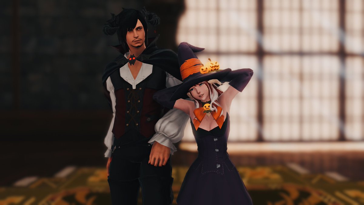 Happy Halloween 🧡🖤🧡🖤🎃👻Feat. Moira Thanatoio

#GPOSERS #FFXIVScreenshots #Hyur