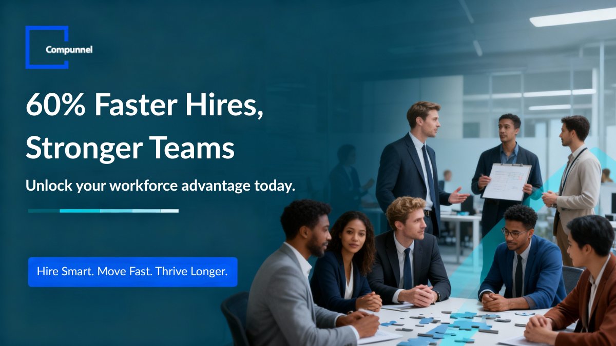Compunnelinc's tweet image. Compunnel Talent = 60% faster time-to-hire + higher retention. 
The workforce advantage enterprises can’t skip.
hubs.ly/Q03R3fwG0
#Compunnel #Talent #WorkforceManagement