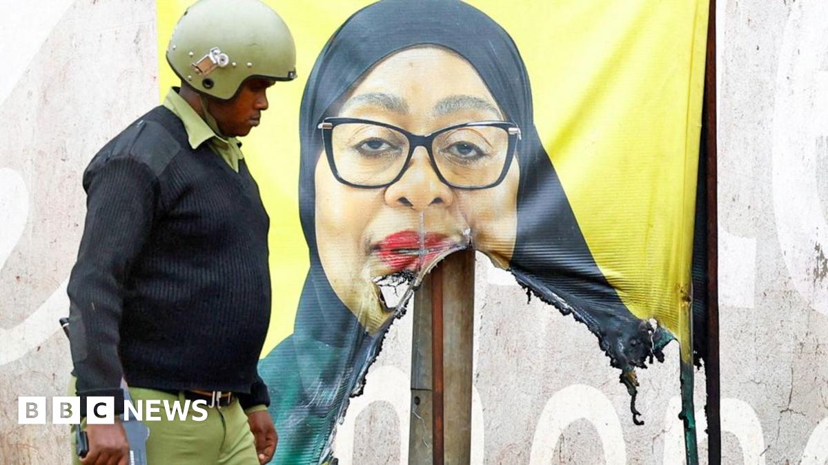 Protesters have taken to the streets in Tanzania for a third day, defying warnings from the country's army chief to end the unrest. An internet shutdown is in place, making it difficult to confirm reports of deaths, and authorities have extended a curfew.
bbc.in/47M2zih