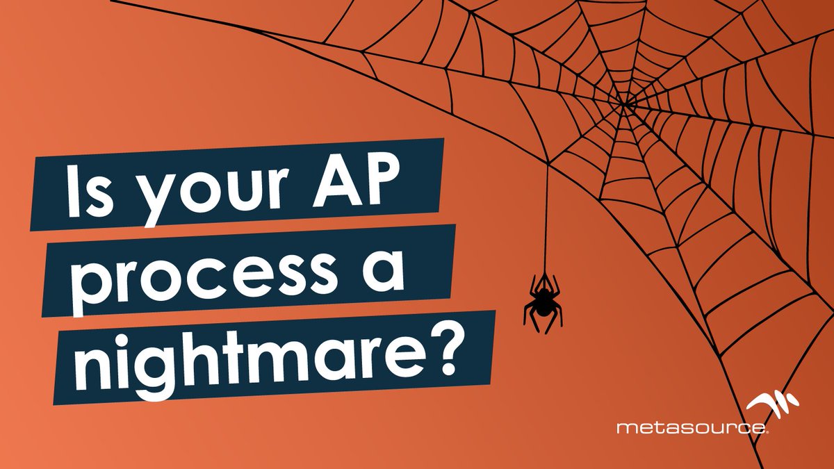 MetaSource's tweet image. 🎃 Is your AP process a nightmare?

High error rates, creeping costs, and sluggish invoices haunting your team?

Our eBook reveals 7 signs it’s time for an upgrade... before things get truly spooky.

📘 hubs.la/Q03L4YTB0