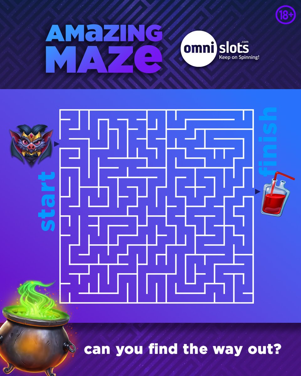 omni_slots's tweet image. 🧛‍♂️🩸 Help the vampire find his way to the blood!

Can you solve the spooky Halloween maze and guide the vampire to his tasty treat? 🕸️🎃
Post your answer in the comments how many corners to take!

#HalloweenMaze #SpookyChallenge #VampireQuest #omnislots