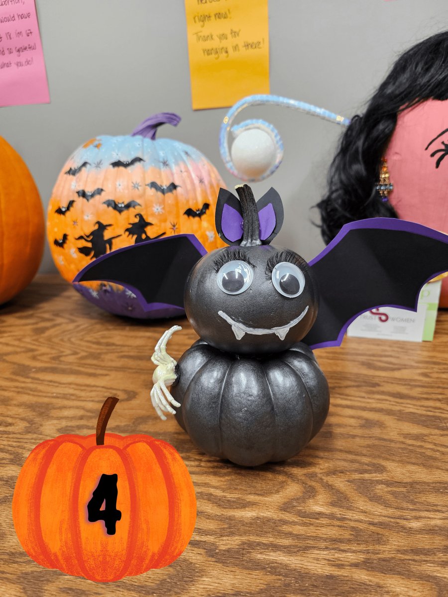 🎃 Happy Halloween from the Trust Women crew! We got into the spooky spirit with a pumpkin decorating contest — which one gets your vote for best in show? Comment the number of your favorite! 👻