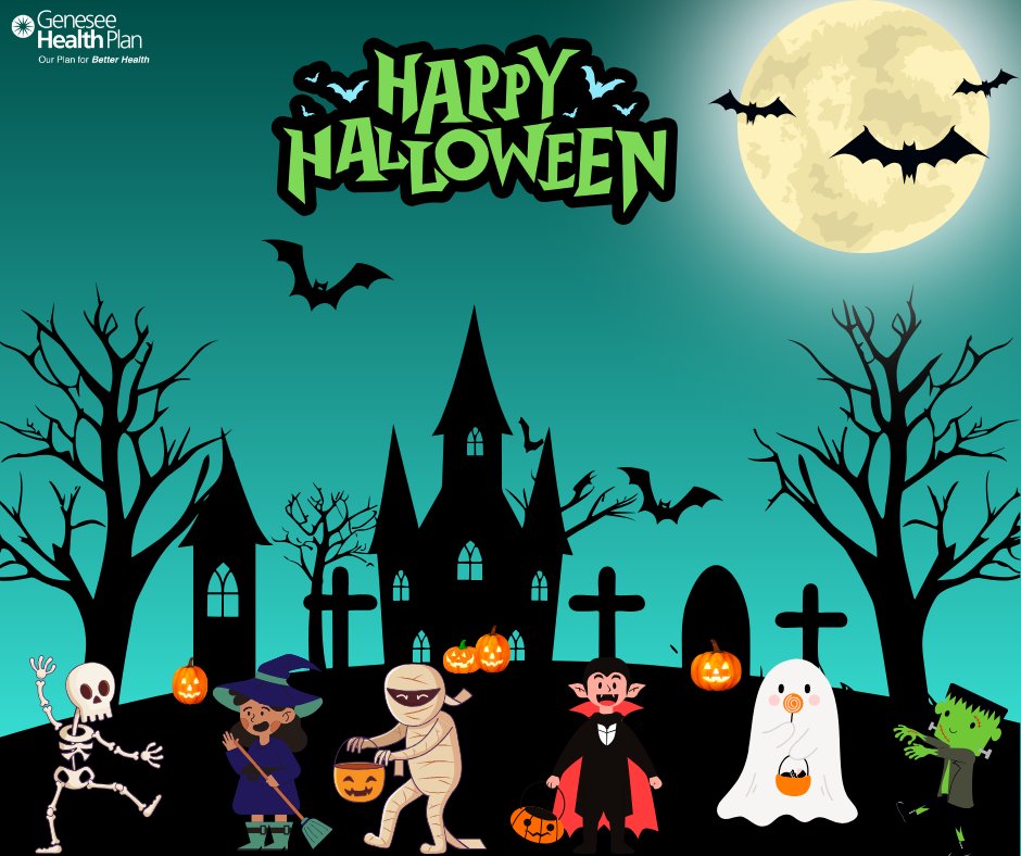 GeneseeHealth's tweet image. Happy Halloween from Genesee Health Plan!👻
We hope you enjoy all the spooky, scary fun this day brings. 🎃
#HappyHalloween #Halloween2025 #Spookytime #GeneseeCounty #GeneseeHealthPlan #Flint