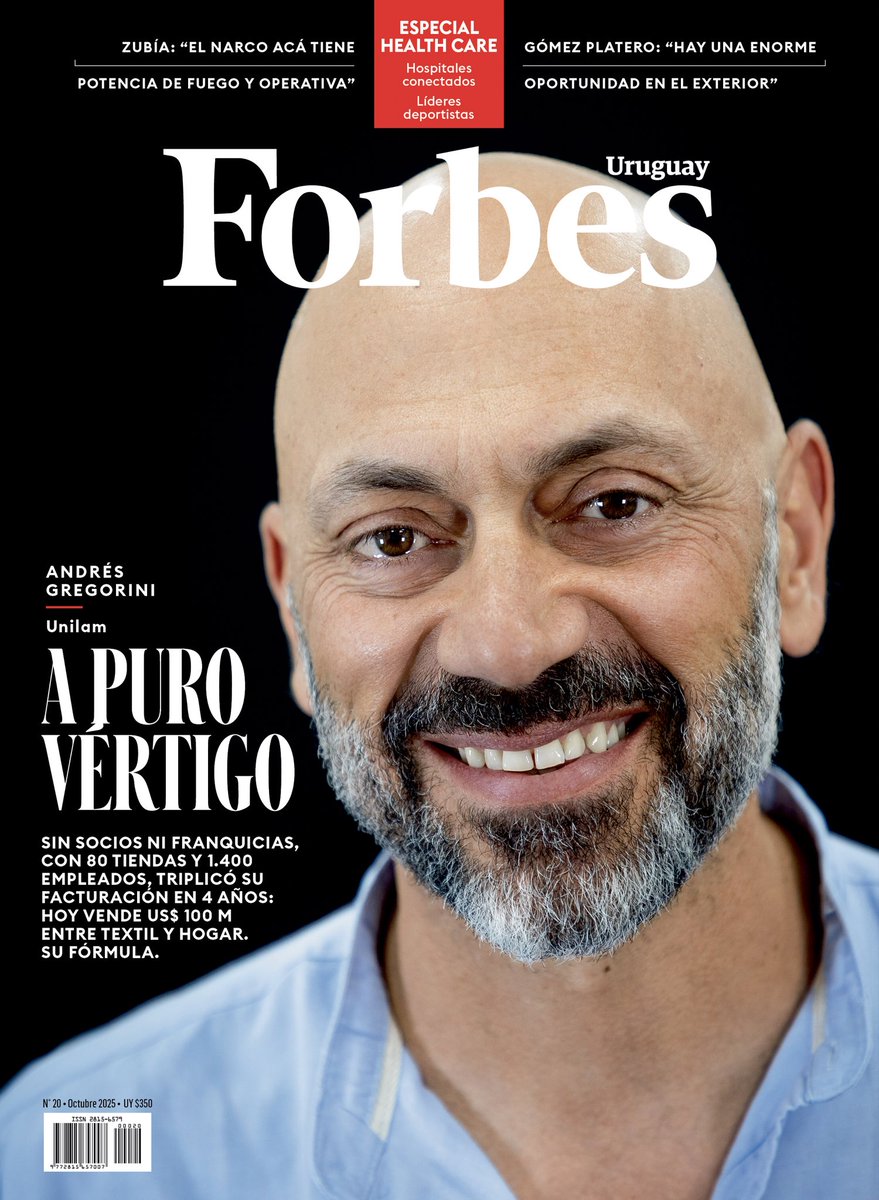 Tapa y pics para <a href="/forbesuruguay/">Forbes Uruguay 🇺🇾</a>