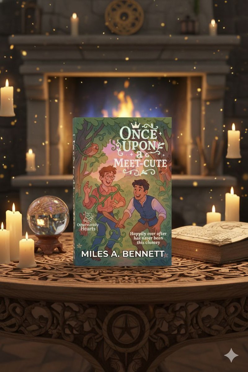 Stories2Romance's tweet image. He only wanted a quiet walk home… instead he fell through a tree into a kingdom of riddles, trolls, and one very lazy hero.
But sometimes the wrong turn is exactly where love is waiting.
#MMRomance #CleanRomcom #FantasyRomance #LGBTQ
mybook.to/CL-20-019