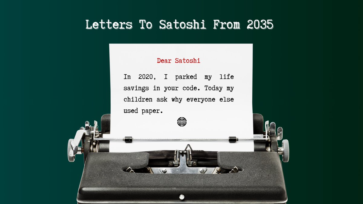 BitSaveClub's tweet image. The year is 2035. 99% of all the Bitcoins that will ever exist have been mined. And it has changed how millions of families store and protect their wealth.  

Happy Bitcoin Whitepaper Day.