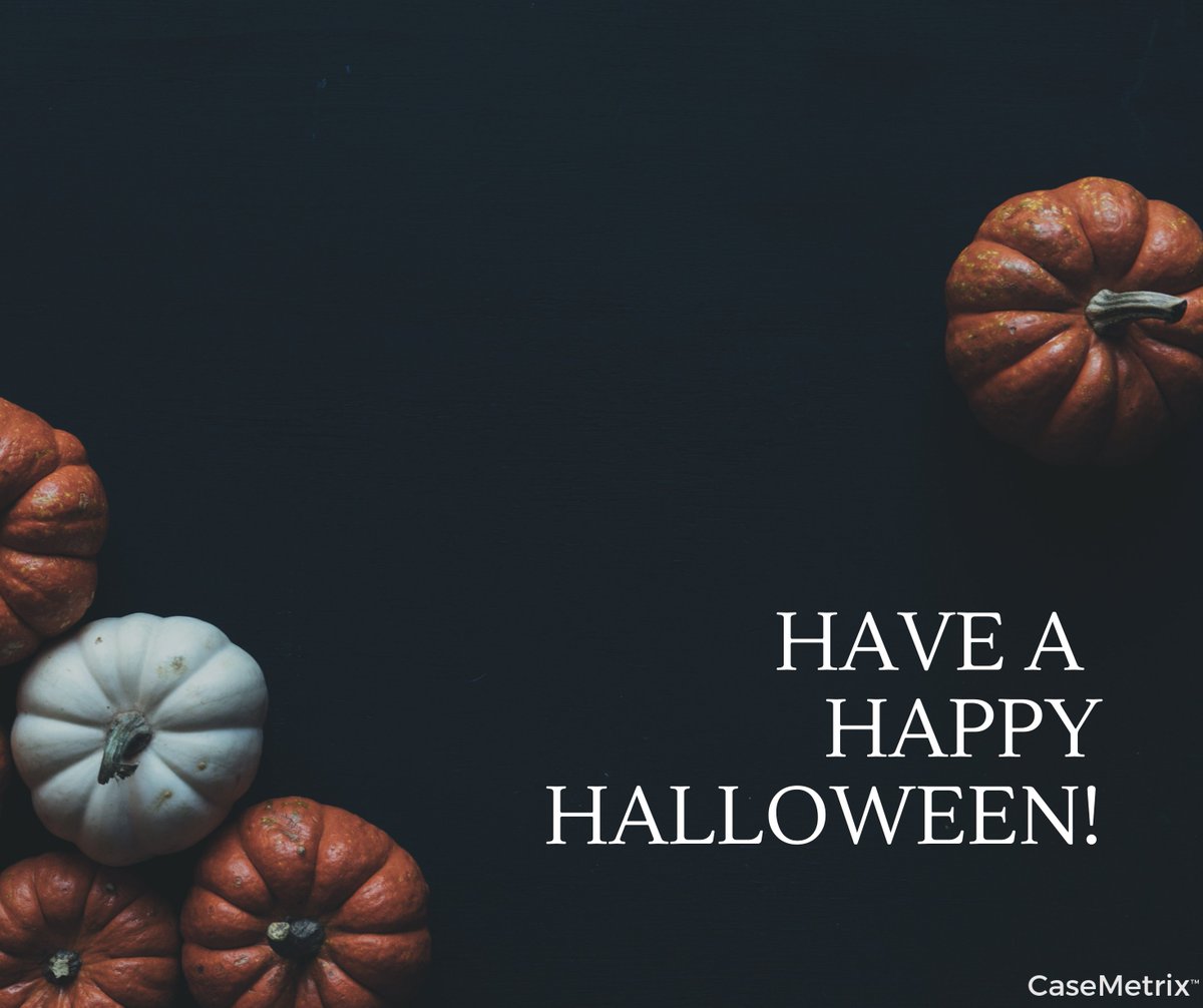 CaseMetrix's tweet image. Happy Halloween from CaseMetrix! We hope everyone has a fun &amp;amp; safe day!