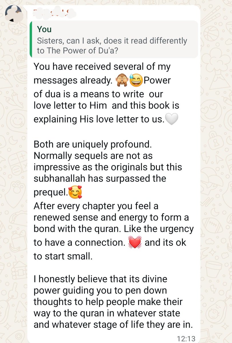 One of the early readers of my new book, Living with the Qur'an, just sent me this. 🥹🥹

Get your copy - link in bio