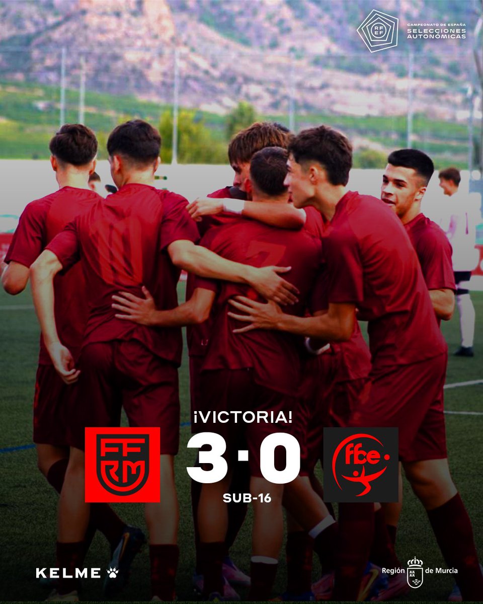 ffrm_se's tweet image. ⏰ 80' | ¡𝗙𝗜𝗡𝗔𝗔𝗔𝗔𝗔𝗟! 🥳 ¡𝗩𝗜𝗖𝗧𝗢𝗥𝗜𝗔! | #FFRM 3-0 #CEU

🤩 La FFRM Sub-16 debuta con triunfo en la primera fase del Nacional contra Ceuta.

🤙 ¡VAYA INICIO DE TORNEO EN SANTOMERA! ¡Graaaaaandes 🫂! #VamosFFRM