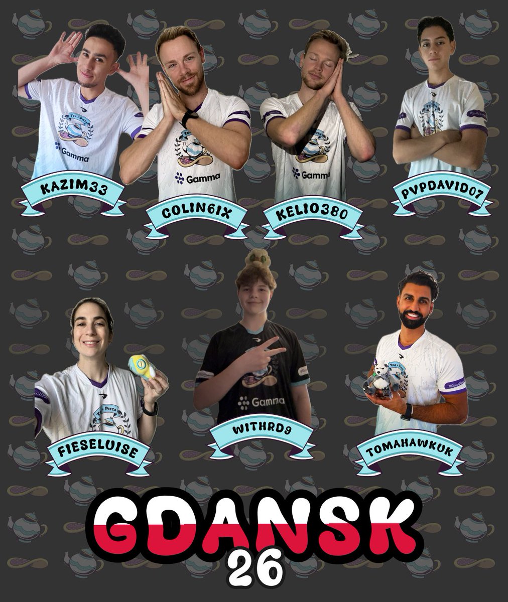 Two continents. One spooky weekend 🎃

Tomorrow, Tea &amp; Pizza are haunting the Regionals in both Brisbane 🇦🇺 and Gdańsk 🇵🇱

Bring your Polteageist answers 🫖👻

#PlayPokemon