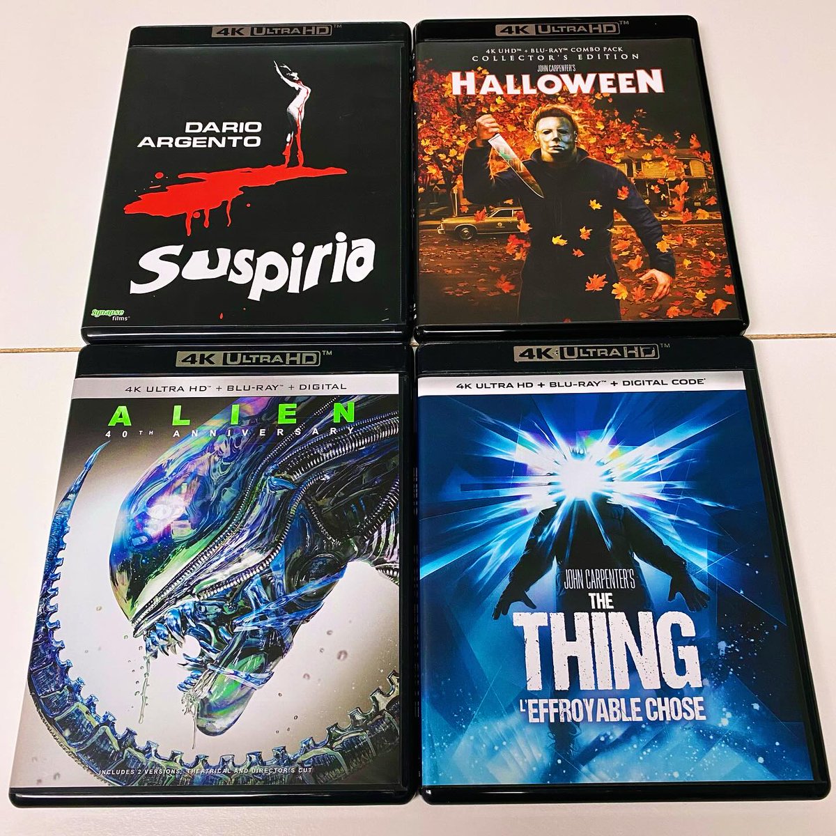 My four all time favourite horror films!
What about yours?
#Gorezone #Horror #HorrorMovie