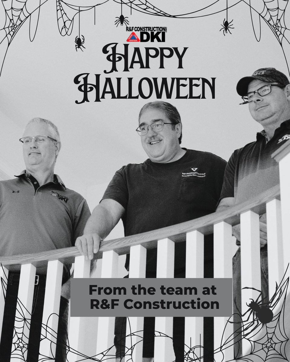 Happy Halloween from all of us at R&amp;F Construction DKI 🎃
#DKICanada #Orillia #Muskoka #DKI