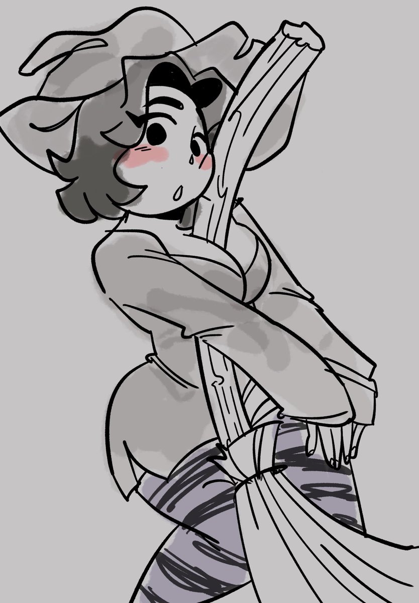 SoduhParty's tweet photo. happy Halloween! enjoy a sloppy redraw of last year’s doodle 🤓 https://t.co/XTlm4BSmaJ