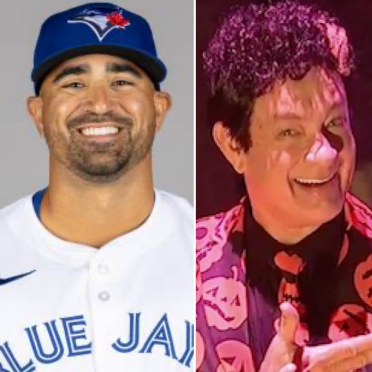 mxloftus's tweet image. As it is Game 6 of the World Series and Halloween tonight, I hope Toronto Blue Jays hitting coach David Popkins doesn’t have #anyquestions about what costume to wear.