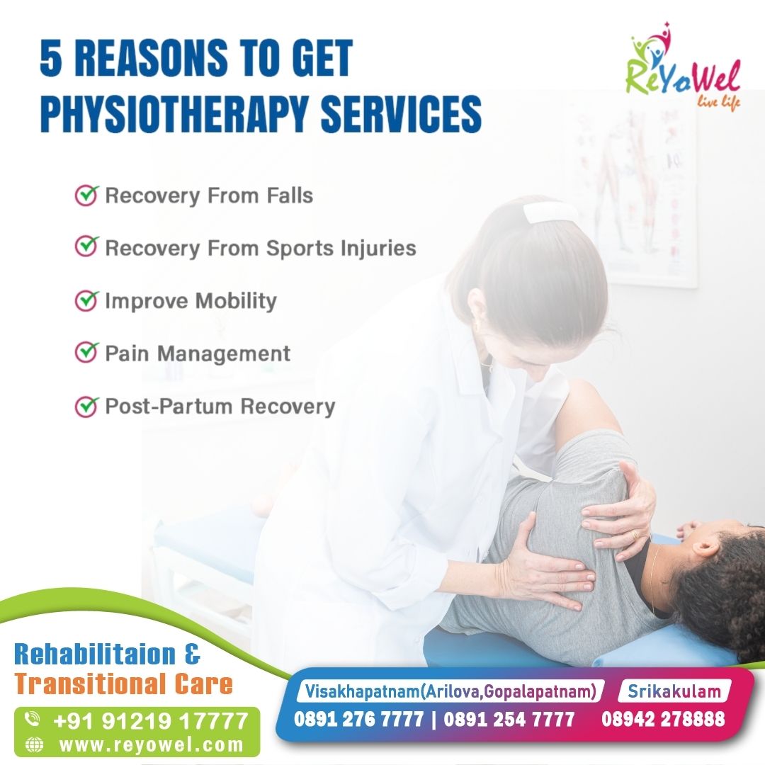 reyowel's tweet image. 5 REASONS TO GET PHYSIOTHERAPY SERVICES
#ReyowelCare #RehabilitationCare #TransitionalCare #HealingWithCare #PatientRecovery #PostSurgeryCare #InjuryRehabilitation #RegainIndependence #HolisticHealing #ReyowelRehab #QualityCare #HealthRecovery #WellnessSupport #RehabJourney