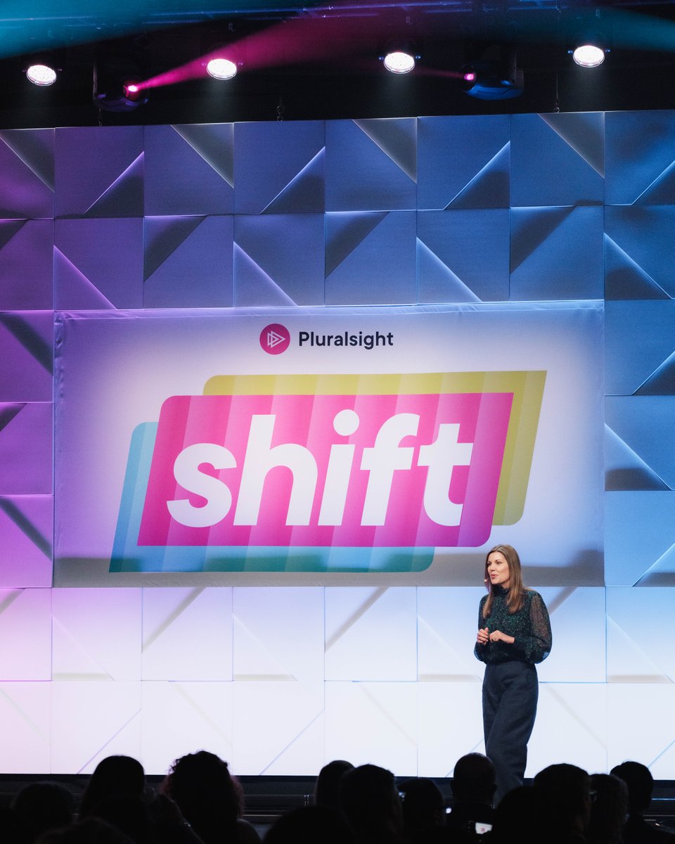 pluralsight's tweet image. Pluralsight Shift North America was one for the books.

Together, we explored how technology and learning leaders can inspire innovation, create meaningful connections, and discover new ways to turn potential into performance—all while navigating an era of unprecedented…