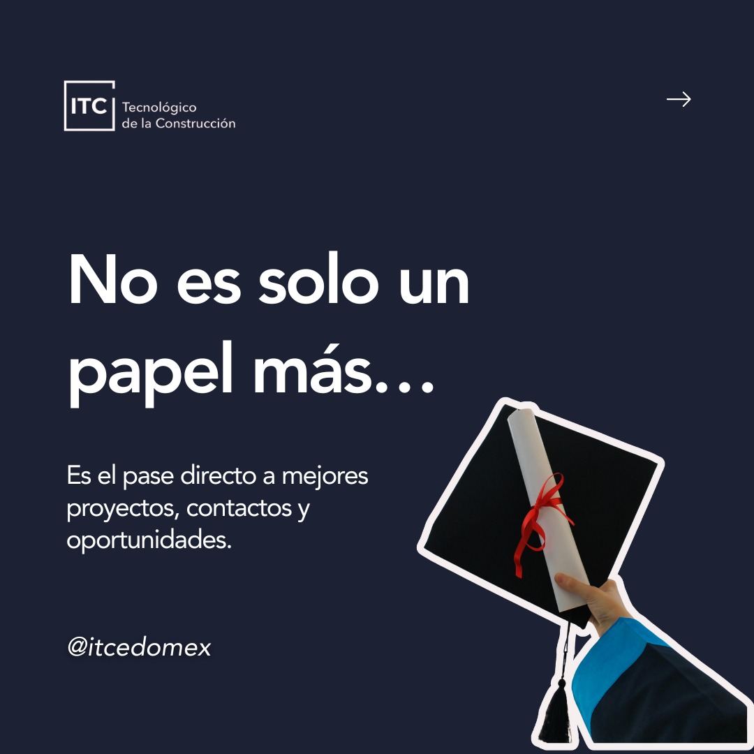 itcedomex's tweet photo. Lo que nadie te dice de los diplomados es que pueden cambiar tu historia profesional. En el ITC, no solo aprendes: te preparas para destacar en una industria que no se detiene. 

👉 Inscríbete hoy o pide información. Tu próximo logro empieza aquí. 💪 #ITC #Diplomados https://t.co/5i2ChSQCj2