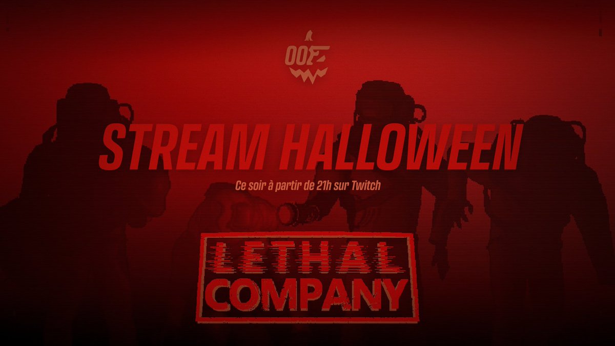 Pas de soirée d'Halloween de prévu ? Pas de soucis, <a href="/Dirost_/">Dirost</a> et les membres d'Out of Fame sont prêts à vous accompagner dans cette nuit d'épouvante 👻

Rendez-vous à 21h pour une soirée Lethal Company Modded:

▶️twitch.tv/outoffame