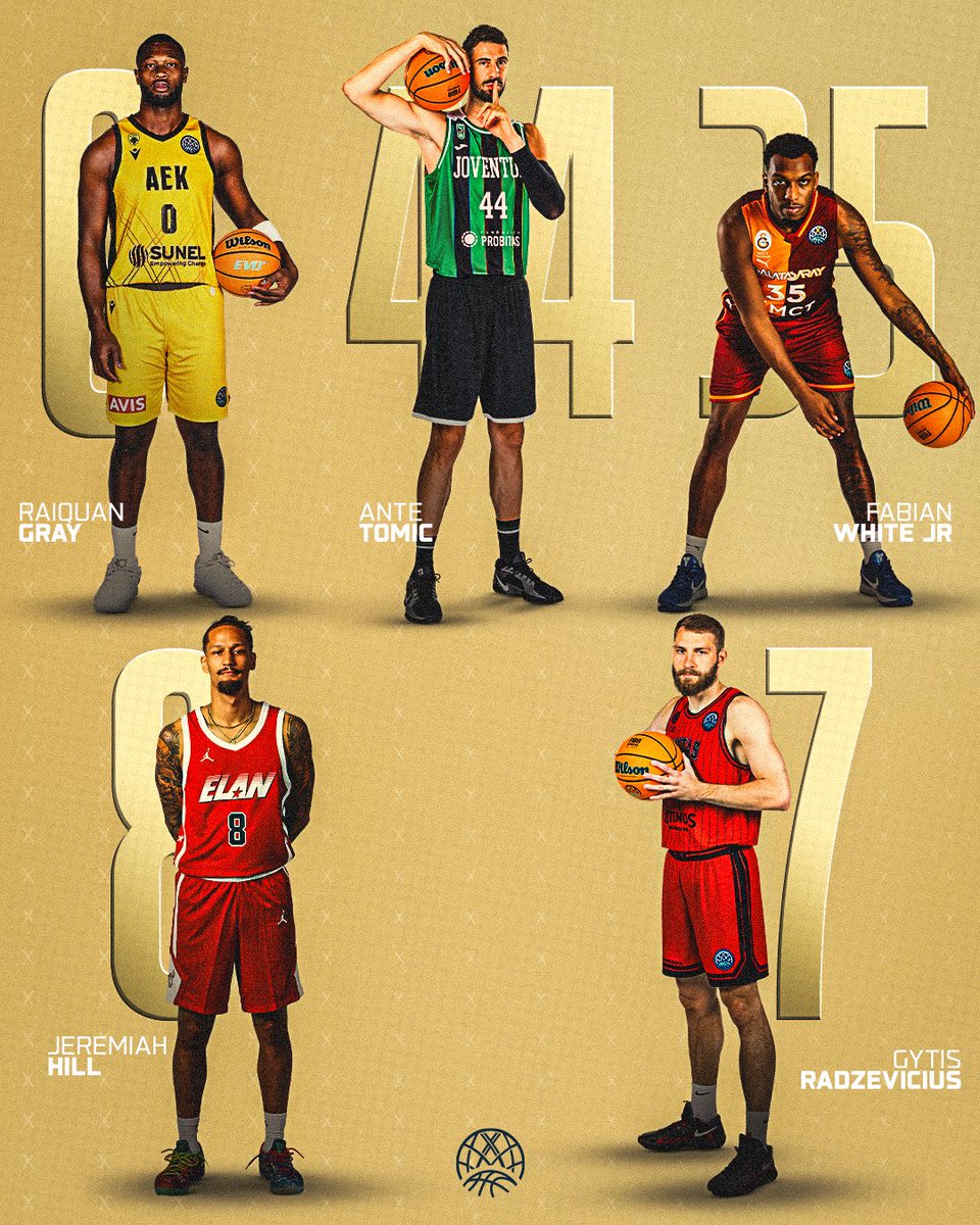 🏎️ MVP Race - Checkpoint III: Who’s your MVP halfway through the Group Phase? 🍿

#BasketballCL 

📖 Read here: bit.ly/BCL_MVPRace3