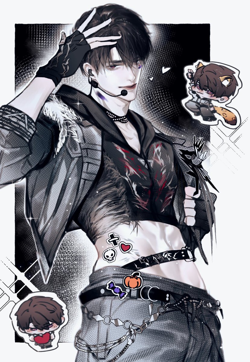 #Caleb #夏以昼 #マヒル #하우주 #LoveandDeepspace

“Eyes on me and follow my lead”🎃