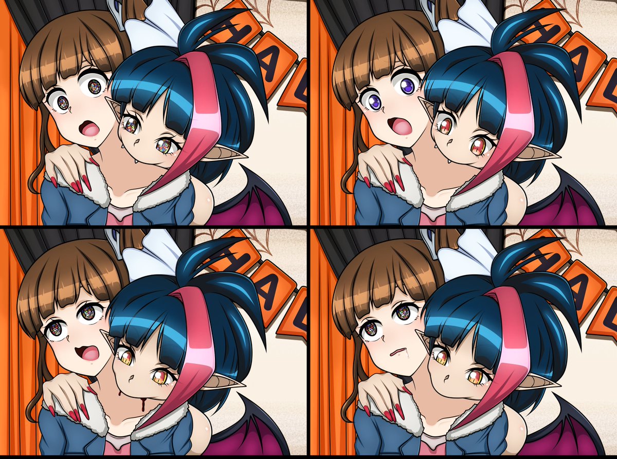 吸血鬼！子供の血を飲むのはやめなさい。これは謝り方ではありません。ハロウィンは危険だ。
#Symphogear #シンフォギア #XV観客の女の子 #XVAudienceGirl #Winglet