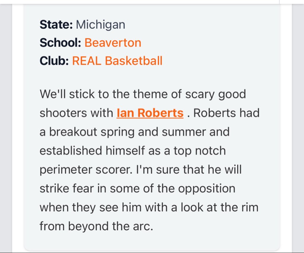 Appreciate the write up! <a href="/HankampScott/">Scott Hankamp</a>