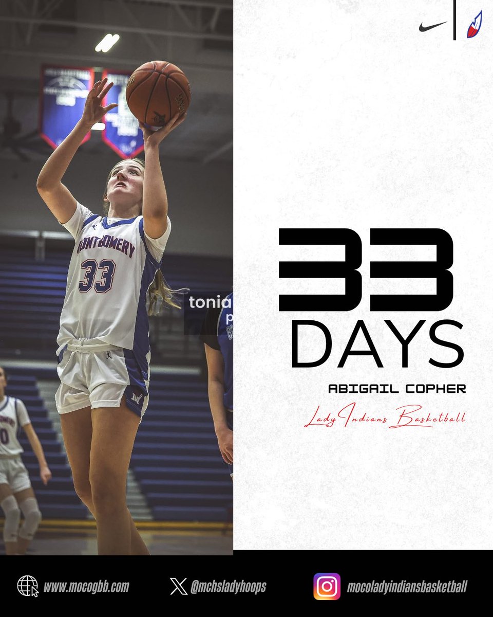 Montgomery County Lady Indians Basketball tweet media