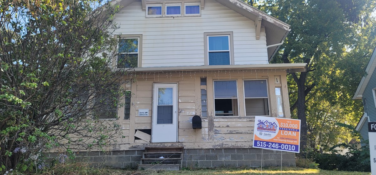 This is the perfect home for a NFC Purchase + Renovation loan. As a homebuyer working with NFC, you could qualify for up to $10,000 in forgivable funds toward improvements to a home purchase?
📲Call 515-246-0010 today!
zillow.com/homedetails/34…
NMLS# 8943 Equal Housing Lender