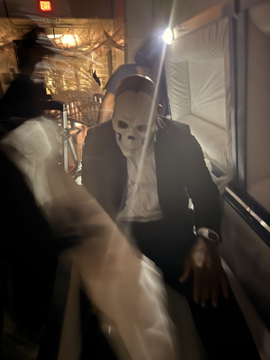 montgcitypandr's tweet image. Last night, the City of Montgomery’s Parks and Recreation Department transformed the Multiplex into a haunted haven for local teens. With thrills around every corner, we’re still not sure who had more fun: the teens or our staff!

#ourmgm #funinmgm #HappyHalloween2025
