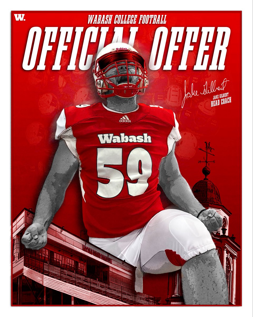After a great phone call with <a href="/coachbakewatson/">Brian Baker Watson</a> I am blessed to receive an offer from <a href="/WabashFB/">Wabash College Football</a> ‼️
<a href="/CelticsFootball/">Providence Catholic Football</a> <a href="/Tyler_Plantz/">Tyler Plantz</a> <a href="/CoachNissen5/">Adam Nissen</a> <a href="/EDGYTIM/">Timothy “EDGYTIM” OHalloran</a> <a href="/PrepRedzone/">Prep Redzone 🏈</a>