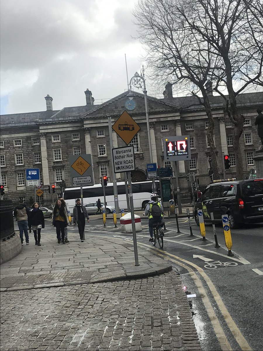 We do love cluttering our historic areas with lots of signage.