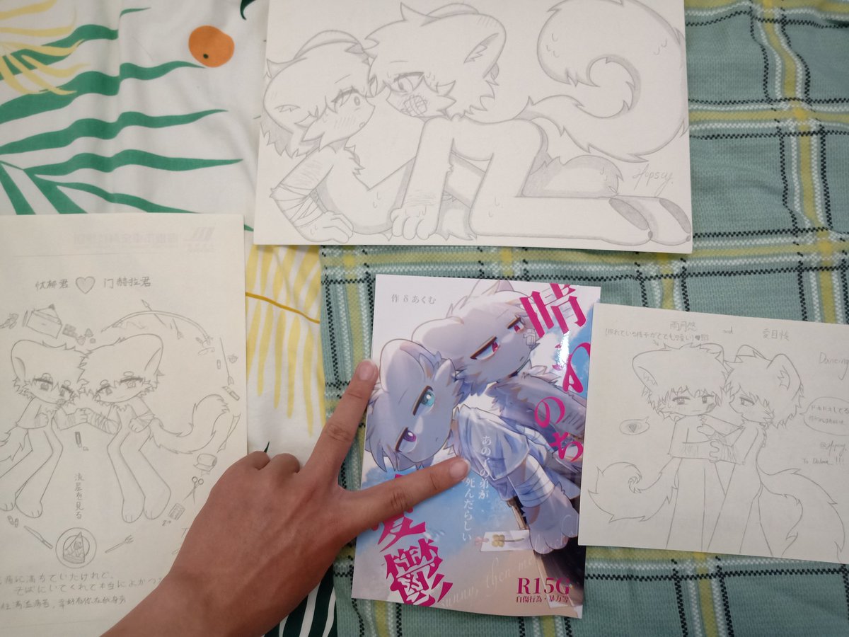 一ヶ月待って、ついに届きました!!!!!彼らの過去に本当に感動して、胸を打たれました😭😭😭😭😭。先生にはこれからも素晴らしい作品を生み出していくことを心から願っています🥰👍👍👍🥰。😍😍😍😍😍
<a href="/_Delmu/">δあくむ✁︎🥀</a>