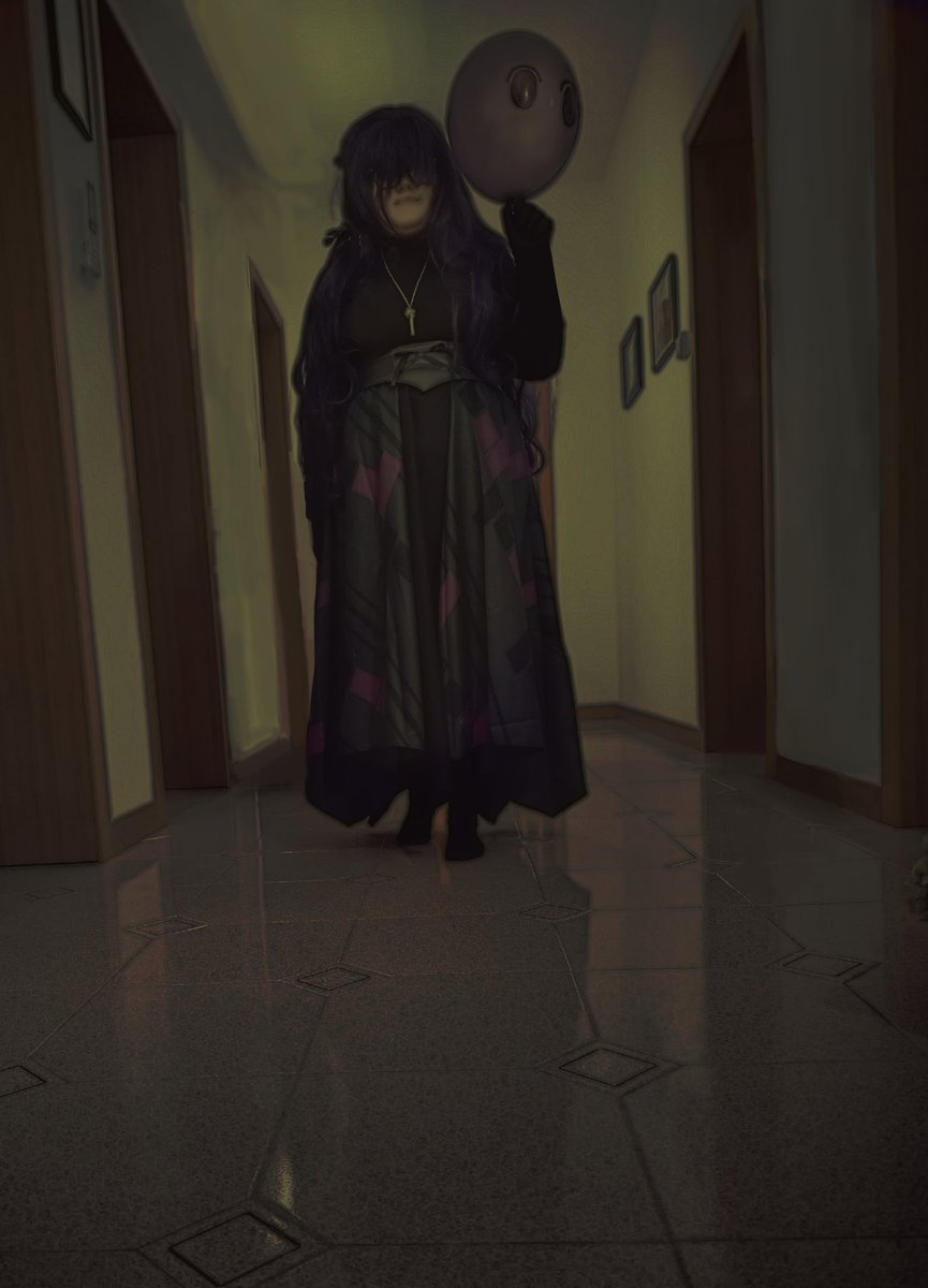 Wanted to recreate oomf draw irl (kinda failed but shhh)

didn't expect packages to come so fast that I could do this during Halloween-