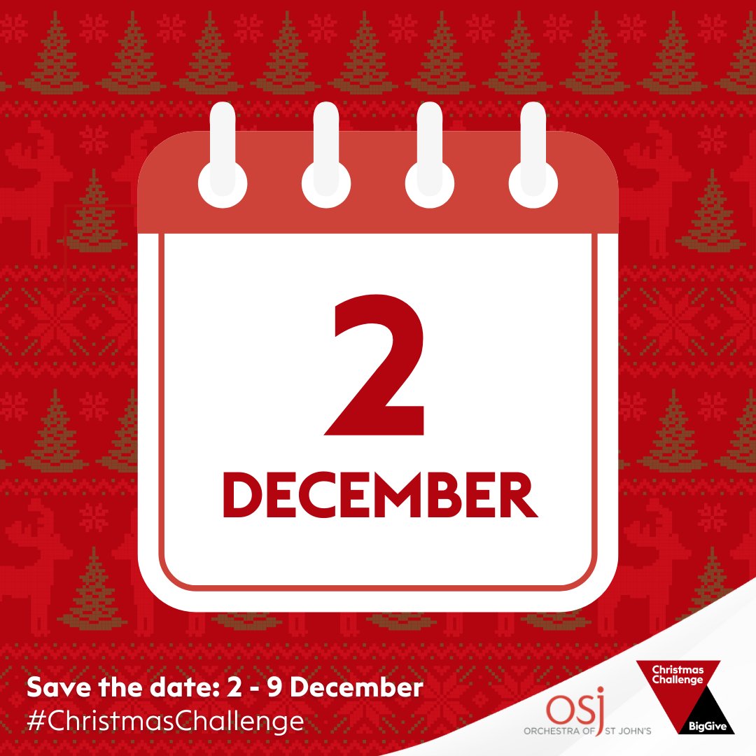 osjevents's tweet image. 🎄 We’re part of the @BigGive #ChristmasChallenge! 🎶 We’re aiming to raise £10,500 and every donation will be DOUBLED.💥 

Support our #MusicForAutism &amp;amp; #Serenading initiatives — bringing live music to those with autism &amp;amp; hospitals. Get ready to make this season meaningful! 💛