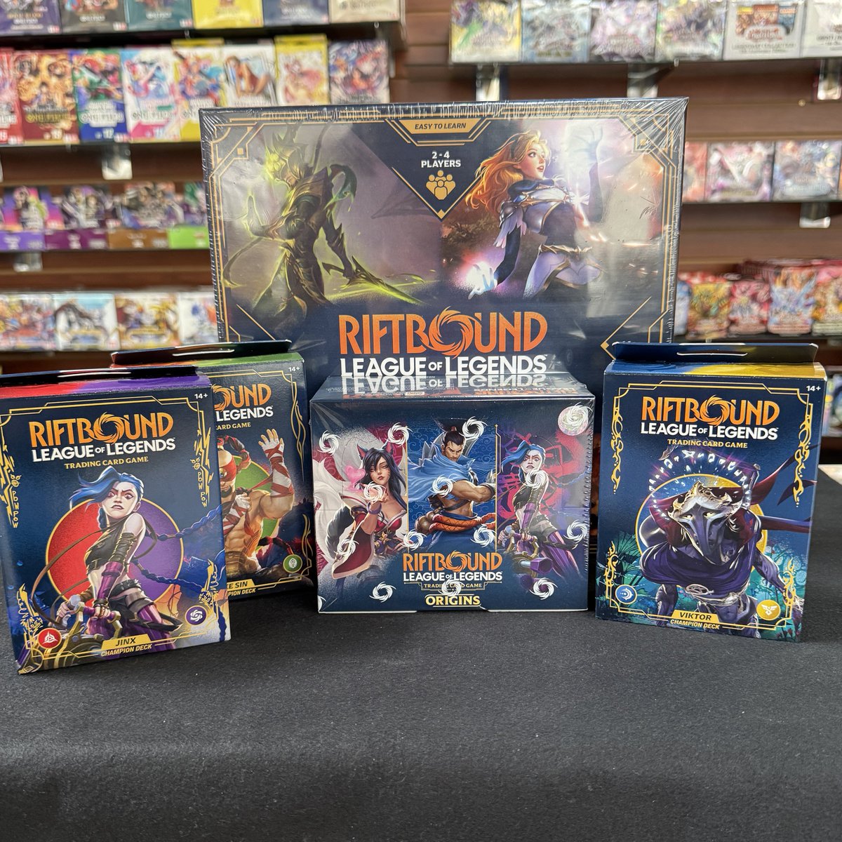 CoreTCG's tweet image. Friday release!

▪️#riftboundtcg box and decks
▪️#unionarenatcg kaiju and yuyu

Prices are available on : coretcg.com

#CoreTCG