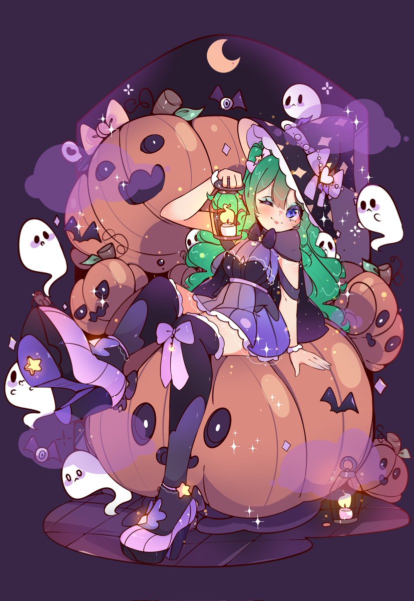 happy halloween from your favorite magical girl ✨️